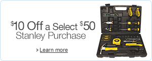 $10 Off a Select $50 Stanley Order