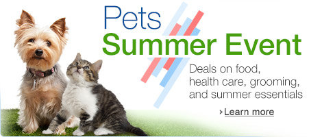 Summer Pet Event with Pet Supplies Deals All Month
