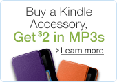 Buy a Kindle Accessory, Get $2 in MP3s