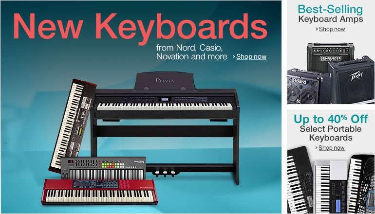 New Keyboards from Novation, Nord and Casio