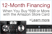 Musical Instruments 12-Month Financing