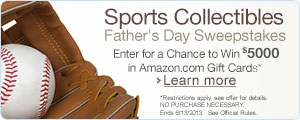 Sports Collectibles Father's Day Sweepstakes