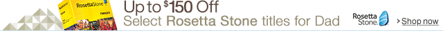 Rosetta Stone for Dad