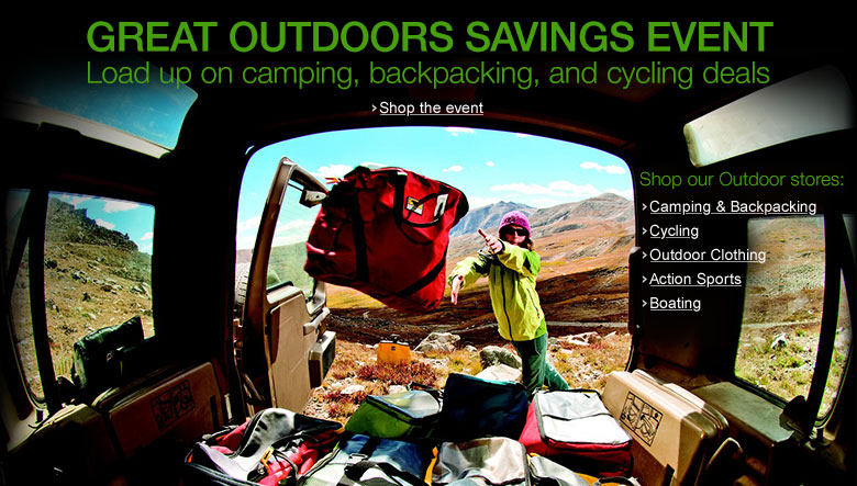 Great Outdoor Savings Event
