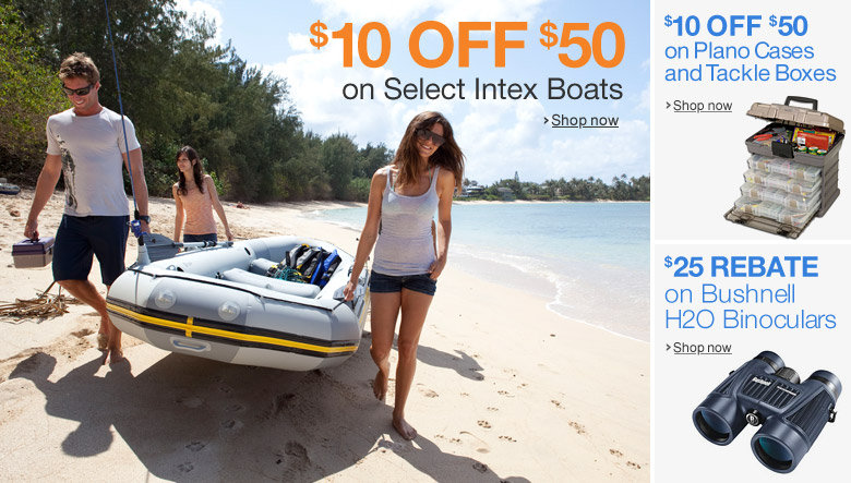 Up to 40% off Select Intex Boats