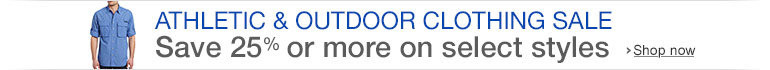 Memorial Day Sale: 25% or More off Athletic & Outdoor Clothing