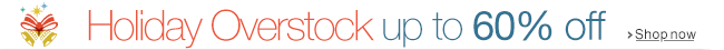 Holiday Overstock Sale