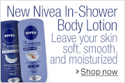 New Nivea In-shower Body Lotion