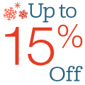 Up to 15% Off
