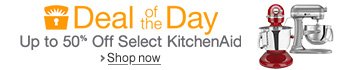 Today Only: Save up to 50% on Select KitchenAid items