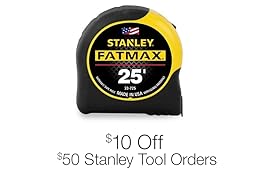 $10 Off $50 STANLEY Tool Orders