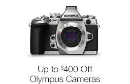 Up to $400 Off Select Olympus Mirrorless Cameras