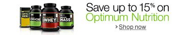 Save up to 15% on Optimum Nutrition When You Subscribe