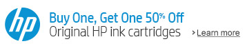 Buy One Get One 50% Off HP Original Ink