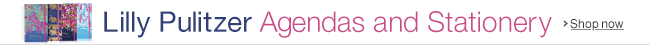 Lilly Pulitzer Agendas & Stationary