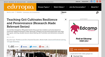 Grit Helps Students Overcome Obstacles 