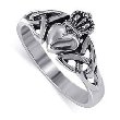 Sterling Silver Claddagh Ring