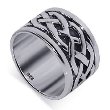 Sterling Silver Celtic Band