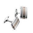 Titanium, Stainless Steel and Gold Cufflinks