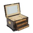 Red Star Vienna in Ash Burl Jewelry Box