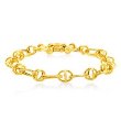 14k Yellow Gold Oval-Link Bracelet
