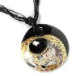 Sterling Silver and 14k Plated Murano Glass Beaded Necklace