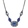 Moonlit Oasis Ornate Statement Necklace