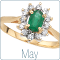 May Birthstone : Emerald