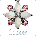 October Birthstone : Opal