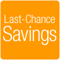 Last-Chance Savings