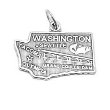 Sterling Silver Washington Charm