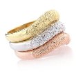 Sterling Silver Tri-Color Stack Rings