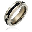 7mm Polished Titanium Barrel Wedding Band