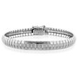 Sterling Silver Diamond cut Bracelet
