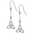 Surgical Steel Celtic Triangle Earrings