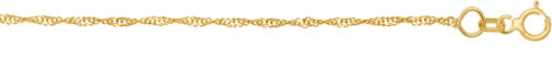 14k Gold Singapore Chain
