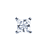 10k Gold 1/10-Carat Princess-Cut Diamond Stud Earrings
