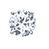 Platinum 3/4-Carat Round-Cut Diamond Stud Earrings