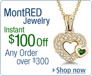 Instant $100 Off Any Order over $300 from MontRED