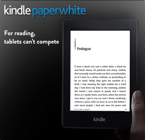 Kindle Paperwhite e-reader: quick tour