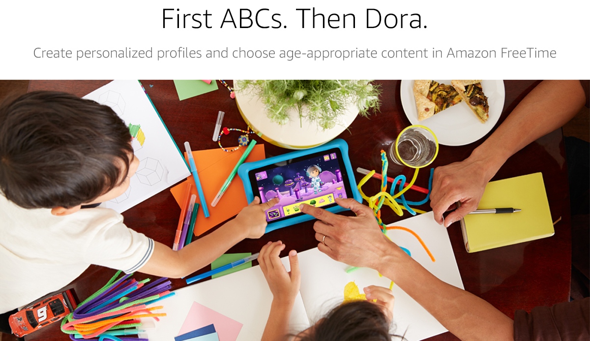 First ABCs. Then Dora.
