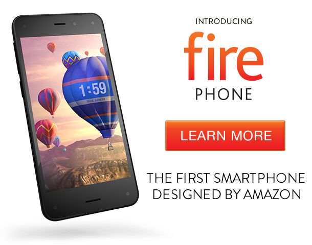 Introducing Fire phone, the first smartphone designed by Amazon