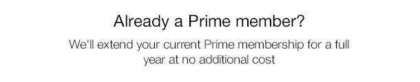 Already a Prime Member