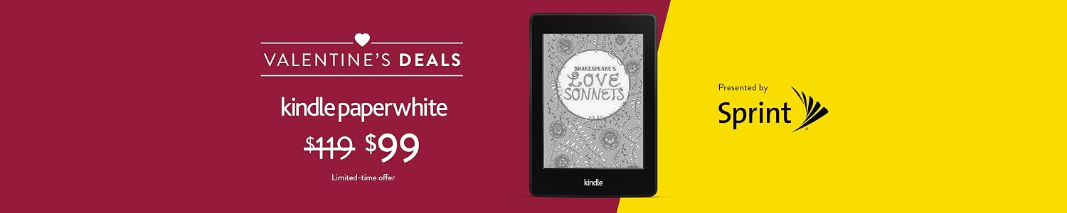Valentine's Day Deals: Save $20 on Kindle Paperwhite