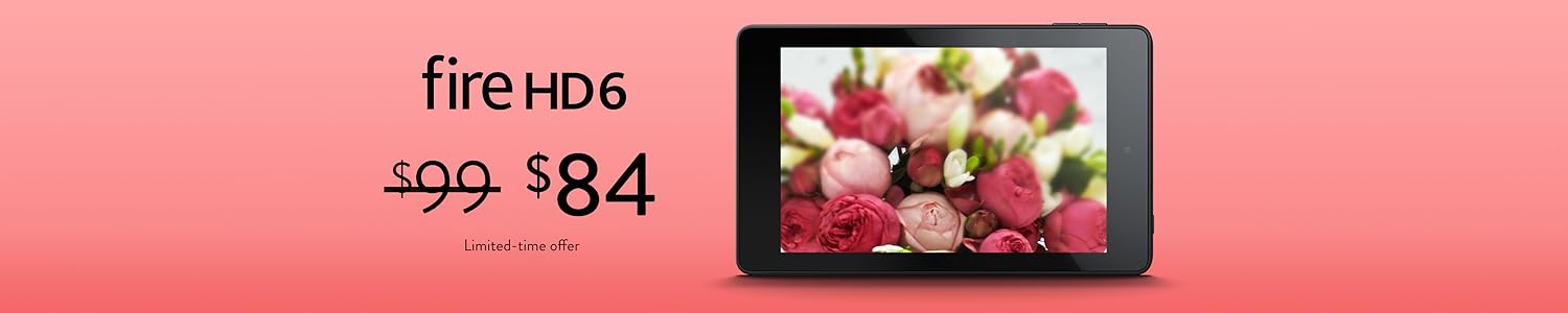 Save $15 on Fire HD 6