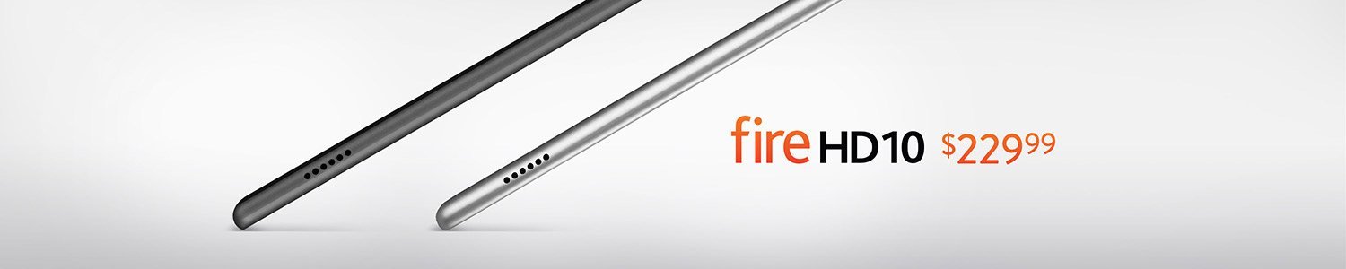 Fire HD 10 now in silver aluminum