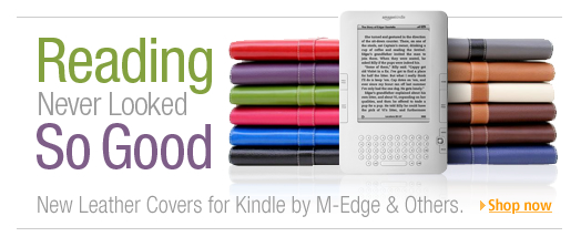 New leather covers for Kindle