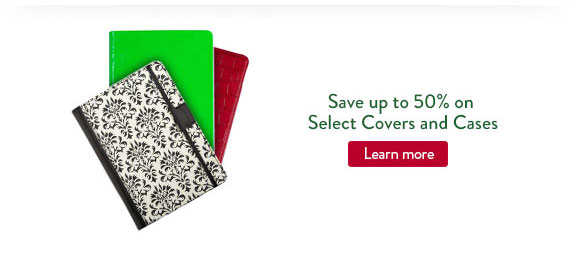 Save on select covers and cases. Learn more: