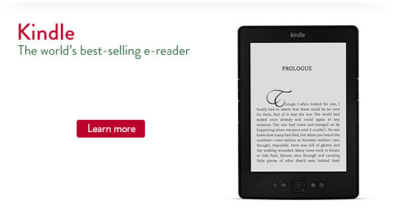 Kindle, the world's best-selling e-reader. Learn more: