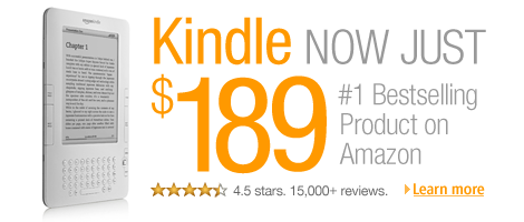 Kindle Now Just $189